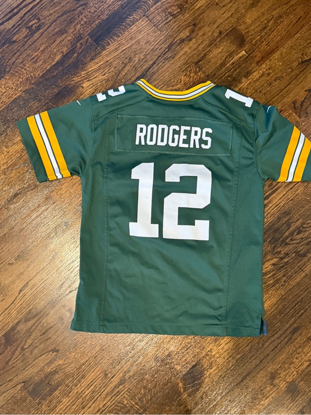 NFL Aron Rogers packers Kids Football Jersey